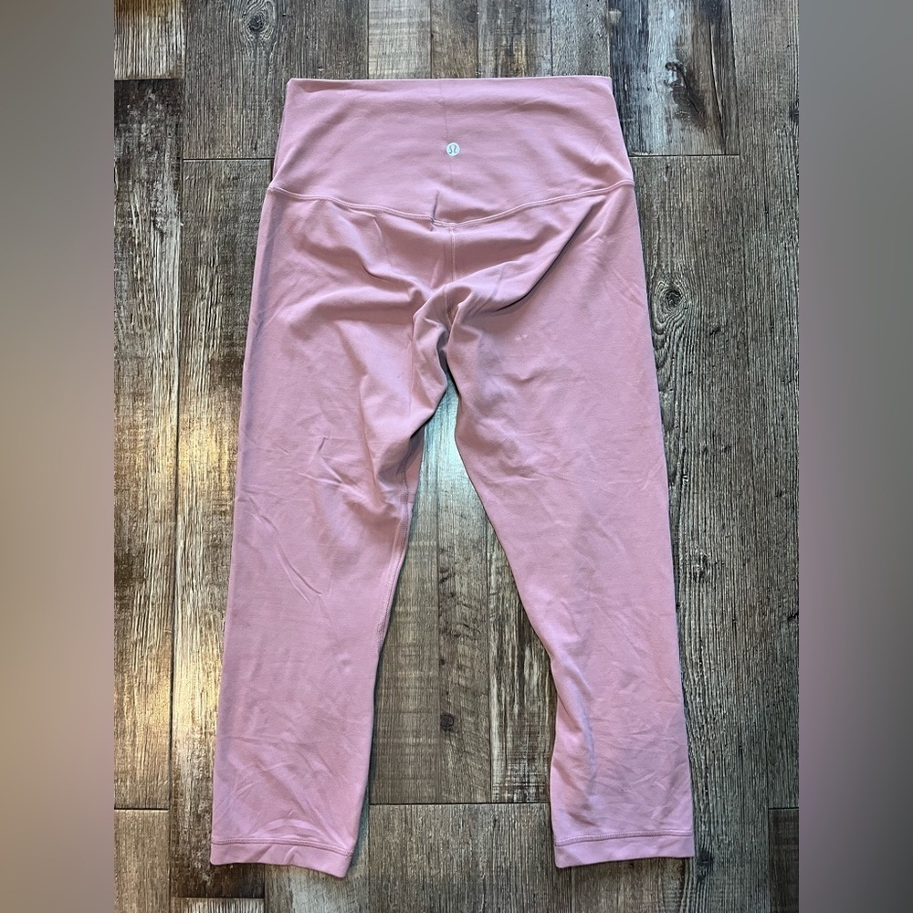 Lululemon Align Crop *21" Red Dust Size 8 - Picture 7 of 8